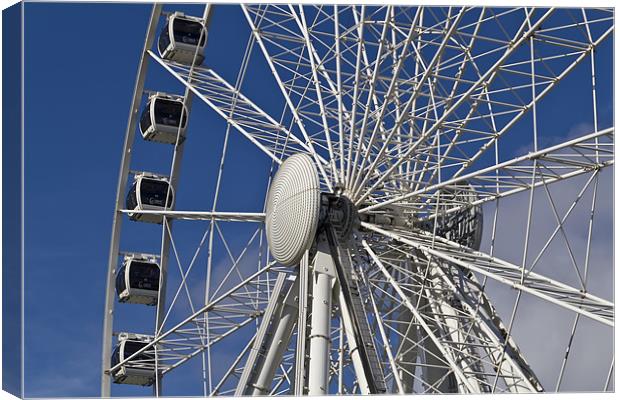 The Yorkshire Wheel Canvas Print by Kevin Tate