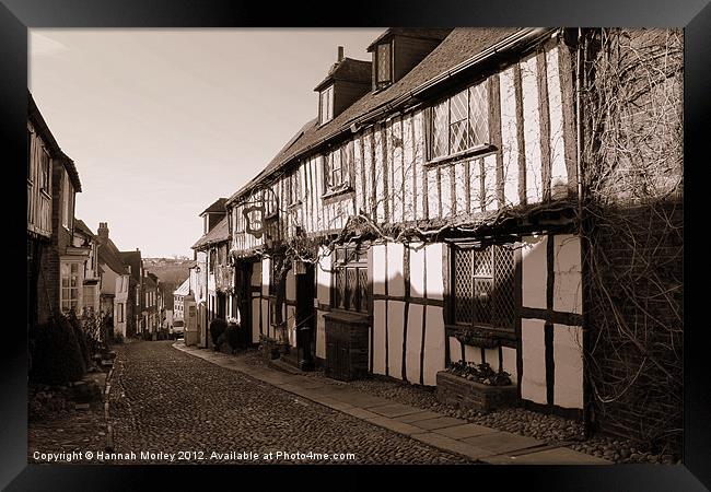 The Mermaid Inn, Rye Framed Print by Hannah Morley