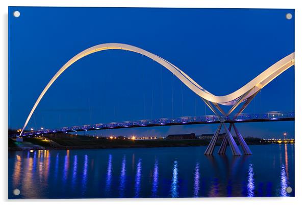Infinity Bridge. Acrylic by Kevin Tate