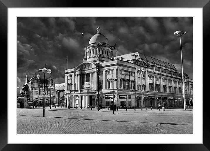 Hull City Hall 2012 Framed Mounted Print by Martin Parkinson