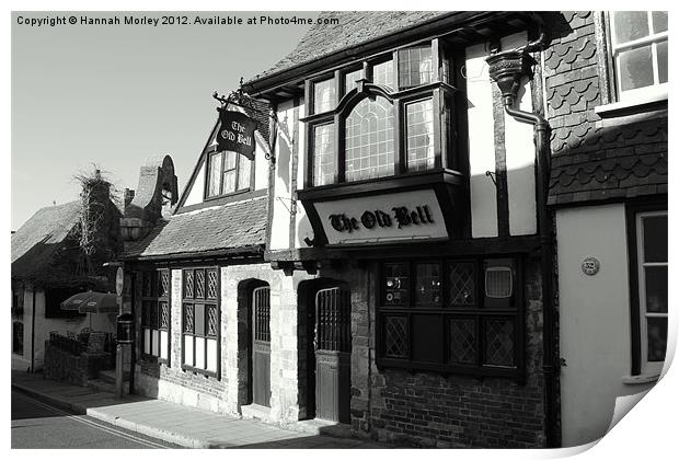 The Old Bell, Rye Print by Hannah Morley