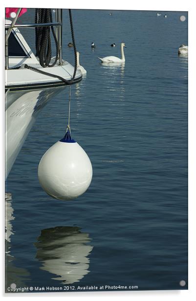 The Water Buoy Acrylic by Mark Hobson