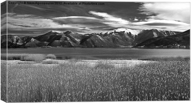 Panoramic Prespa 2 Canvas Print by Alfani Photography