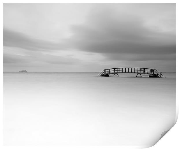 Bridge to Nowhere Print by Maria Gaellman