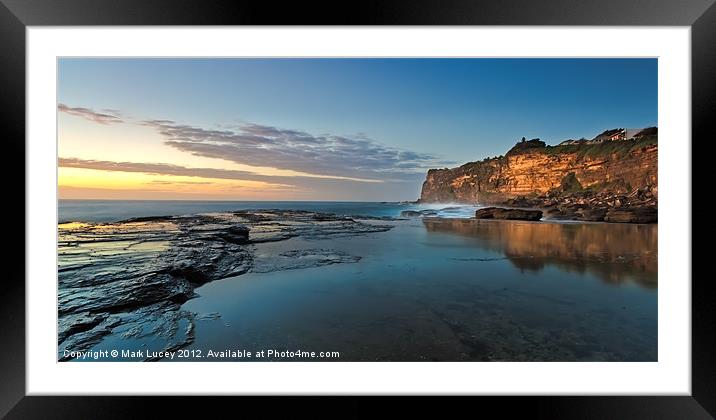The Lair of Bangalley Framed Mounted Print by Mark Lucey