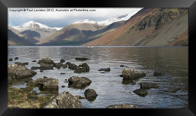 4. Wast Water (Winter) Framed Print by Paul Leviston