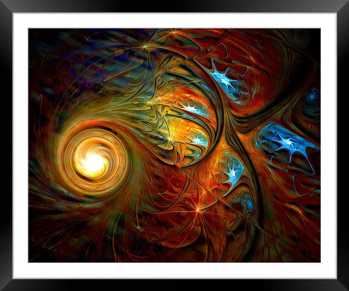 Starry, Starry Night Framed Mounted Print by Amanda Moore