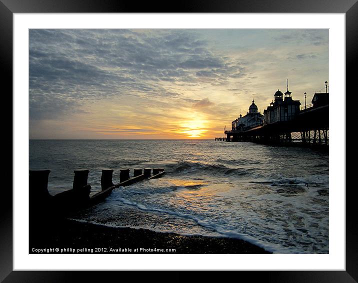 Down by shore. Framed Mounted Print by camera man