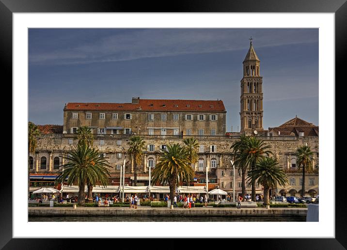 Diocletian's Palace Framed Mounted Print by Tom Gomez