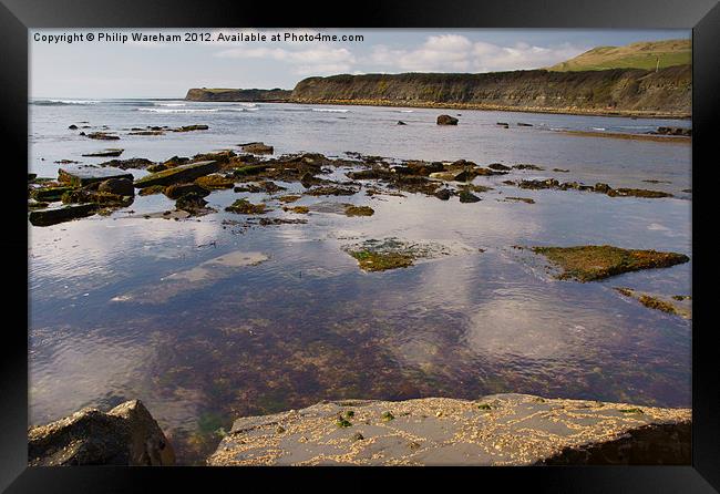 Kimmeridge Ledge 2 Framed Print by Phil Wareham