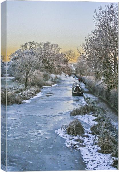 Foxton winter scene Canvas Print by Jack Jacovou Travellingjour