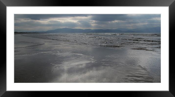 Inch Beach Framed Mounted Print by barbara walsh