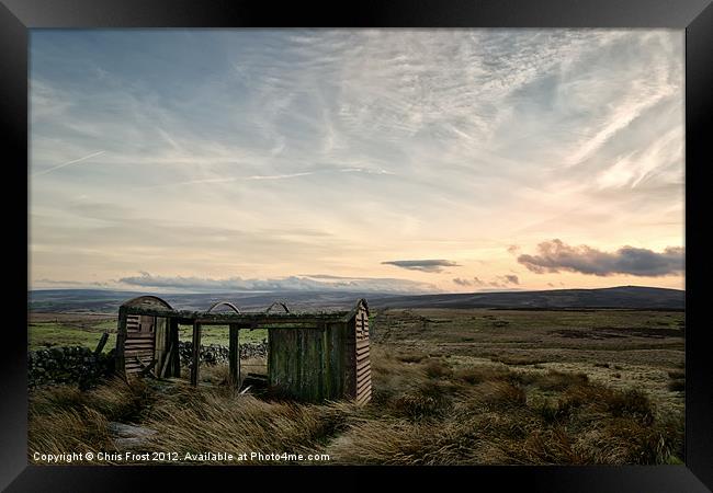 The Old Shack Framed Print by Chris Frost