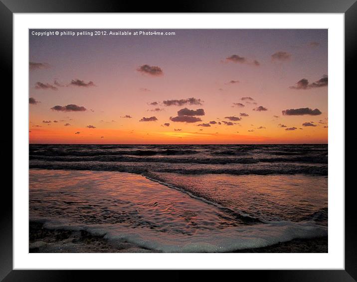 New day glow Framed Mounted Print by camera man