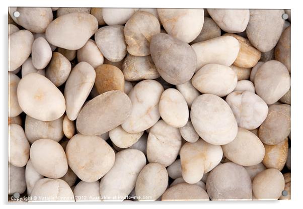 Pebbles Acrylic by Natalie Kinnear