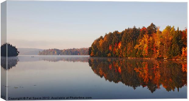 Fall Colours at Dawn Canvas Print by Pat Speirs