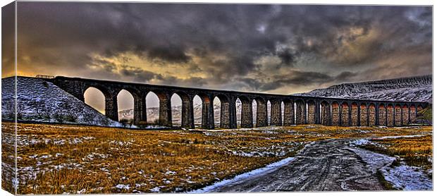 Ribblehead Viaduct Canvas Print by Paul Mirfin