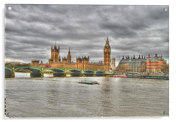 Big Ben and the houses of Parliament Acrylic by David French