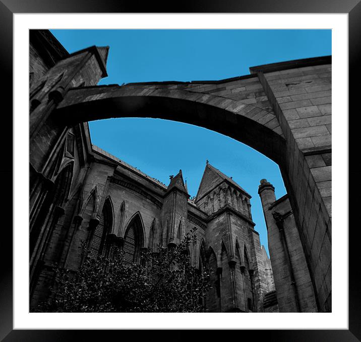 Lincoln catedral Framed Mounted Print by Milena Barczak