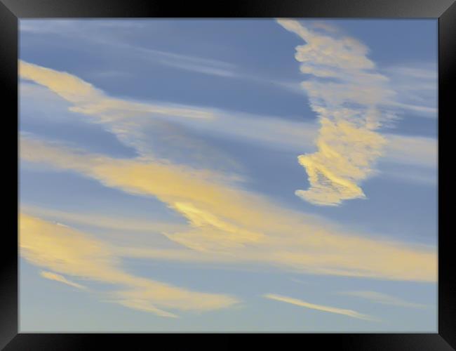 Cloudscape Framed Print by Jack Jacovou Travellingjour