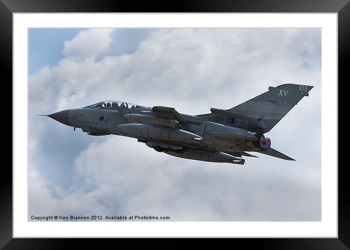 XV Squadron Tornado GR4 Framed Mounted Print by Oxon Images