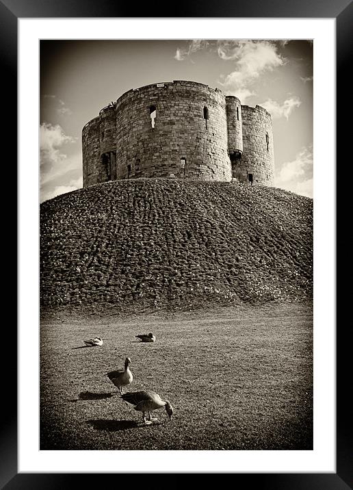 York Castle Framed Mounted Print by Northeast Images
