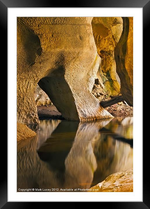 Reflections of Faith Framed Mounted Print by Mark Lucey