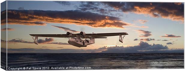 PBY Catalina - Western Islands Canvas Print by Pat Speirs