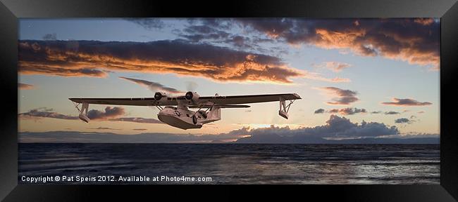 PBY Catalina - Western Islands Framed Print by Pat Speirs