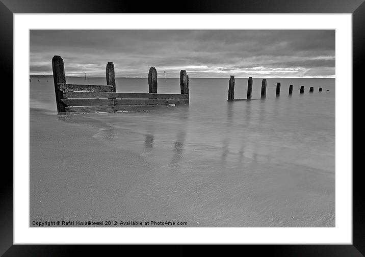 Teignmouth Framed Mounted Print by R K Photography