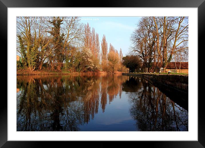 Drakeholes After the Mist Framed Mounted Print by John Dunbar