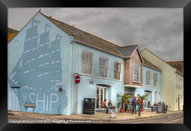 The Ship Inn Framed Print by Nicola Clark