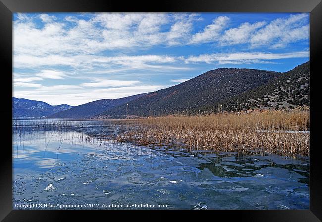 Reflected sky 3 Framed Print by Alfani Photography