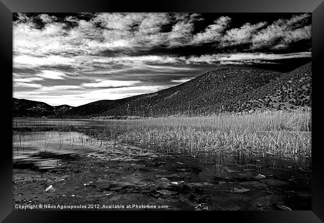 Reflected sky 4 Framed Print by Alfani Photography