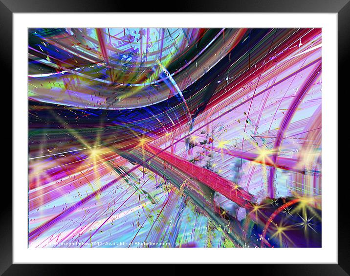 Higgs Boson Framed Mounted Print by joseph finlow canvas and prints