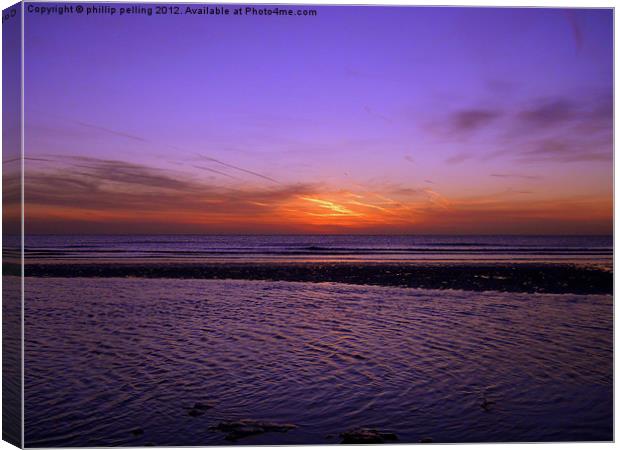 Coastal Dawn Canvas Print by camera man