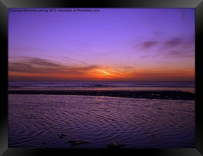 Coastal Dawn Framed Print by camera man