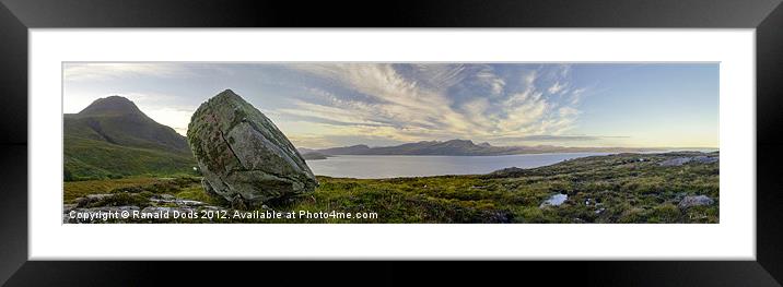 Culnacraig Framed Mounted Print by Ranald Dods