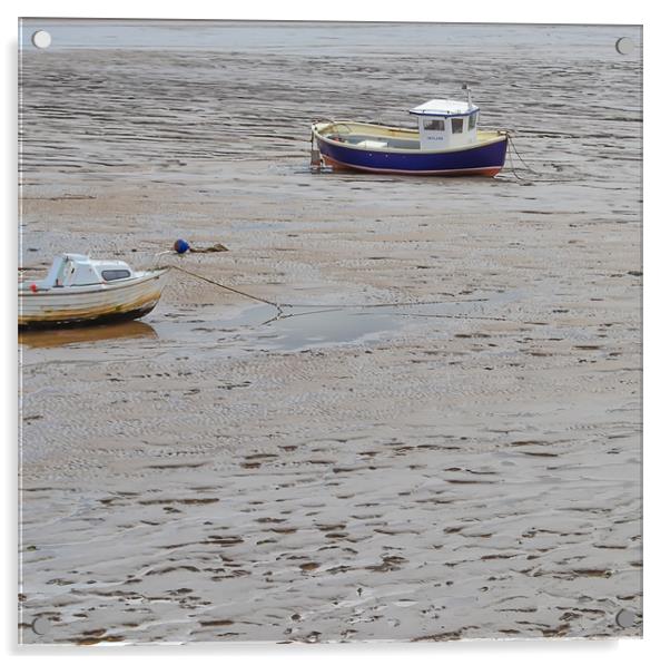 Waiting For The Tide Acrylic by Mark Ingram