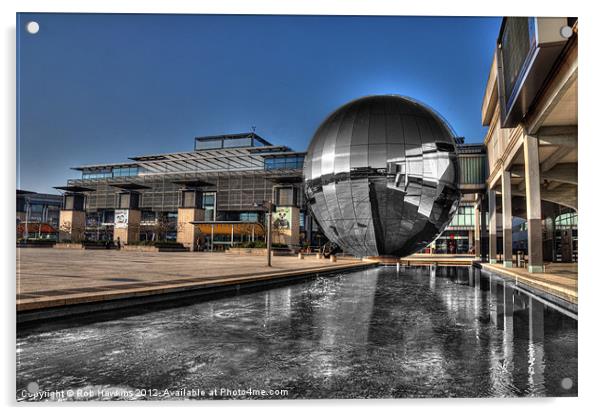 The Sphere @Bristol Acrylic by Rob Hawkins