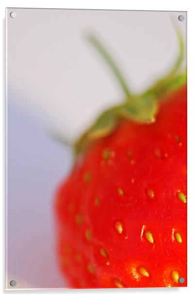 Strawberry Acrylic by Phil Clements