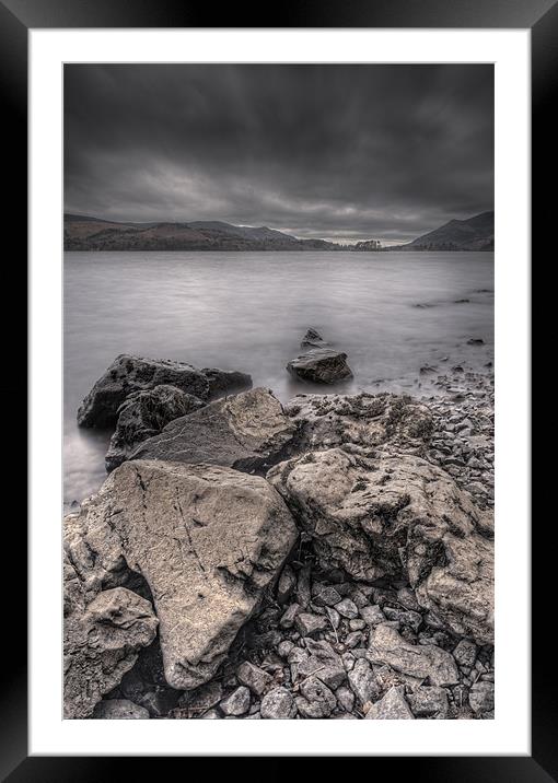 Derwent Water Framed Mounted Print by Natures' Canvas: Wall Art  & Prints by Andy Astbury