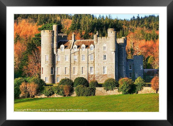 Castlewellan Castle Framed Mounted Print by Raymond Spiers