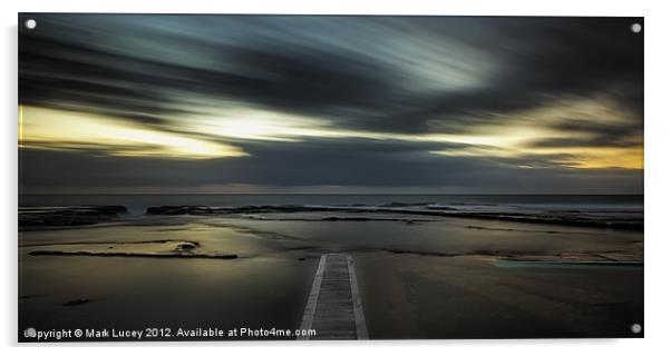 Surreal Narrabeen Acrylic by Mark Lucey