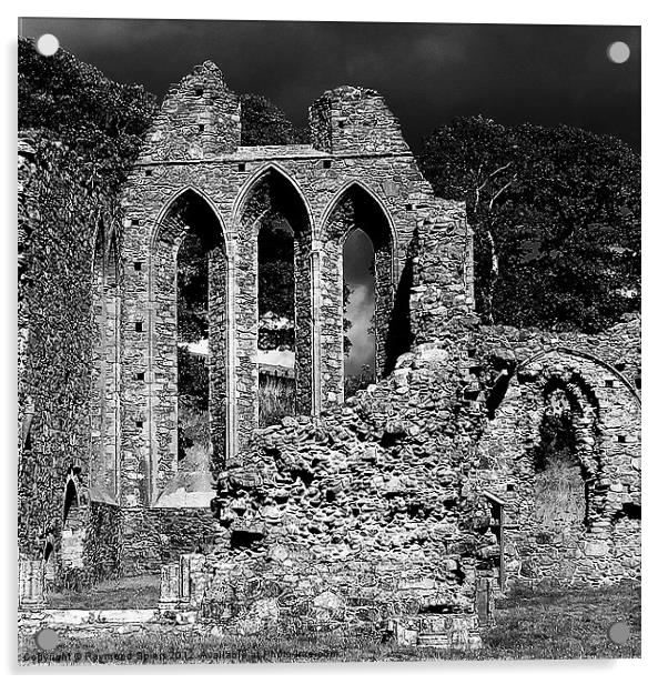 Inch Abbey Acrylic by Raymond Spiers