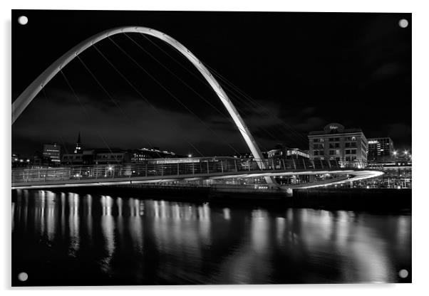 millennium Bridge Acrylic by Northeast Images