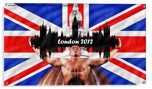 London 2012 Acrylic by Sharon Lisa Clarke