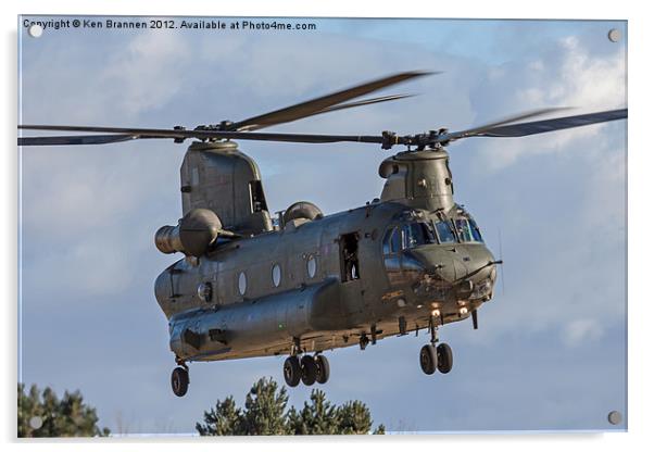 Chinook Acrylic by Oxon Images