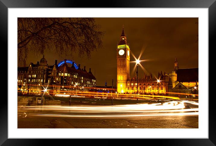 Parliament Square, London Framed Mounted Print by john walker