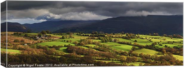 Duffryn Crawnon spring morning Canvas Print by Creative Photography Wales